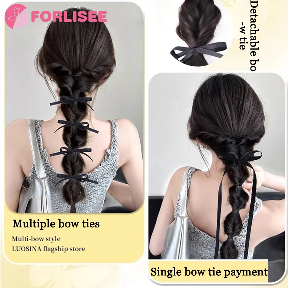 Synthetic Bubble Twist Ponytail Wig Hairpiece for Women, clip in ponytail hair extension, synthetic ponytail, synthetic hair accessories, clip in ponytail extensions