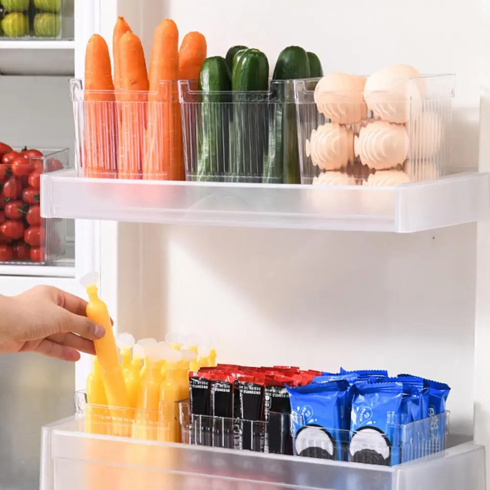 Fridge Food Container Fridge Fruit Preservation Box Transparent