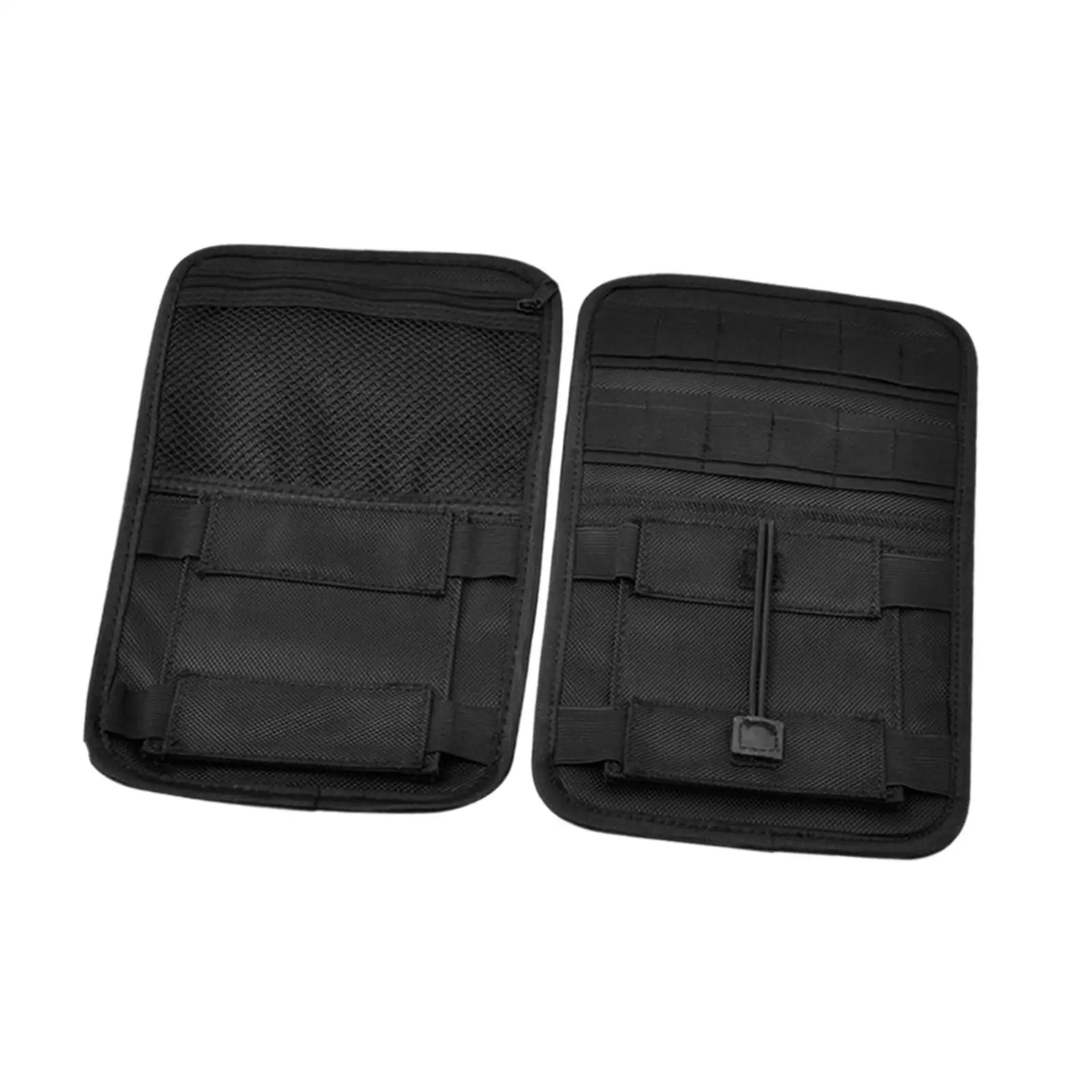 

2x Motorcycle Saddlebag Organizer Saddle Bag Small Tools Storage Bag Internal Saddlebag Lid Organizer Bag for Glide Outdoor