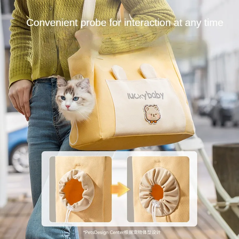 Pet Carrier Bag Pet Bag Portable Pet crossbody Shoulder Bag Breathable Outdoor Travel Puppy Dog Cat Carrier Small Dogs Cats Handbag Slings Bags