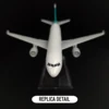 Scale 1:400 Metal Aircraft Model, Korea Seoul A320 Airplane Diecast Aeroplane Home Office Decor Mini Moto Toy for Children 6