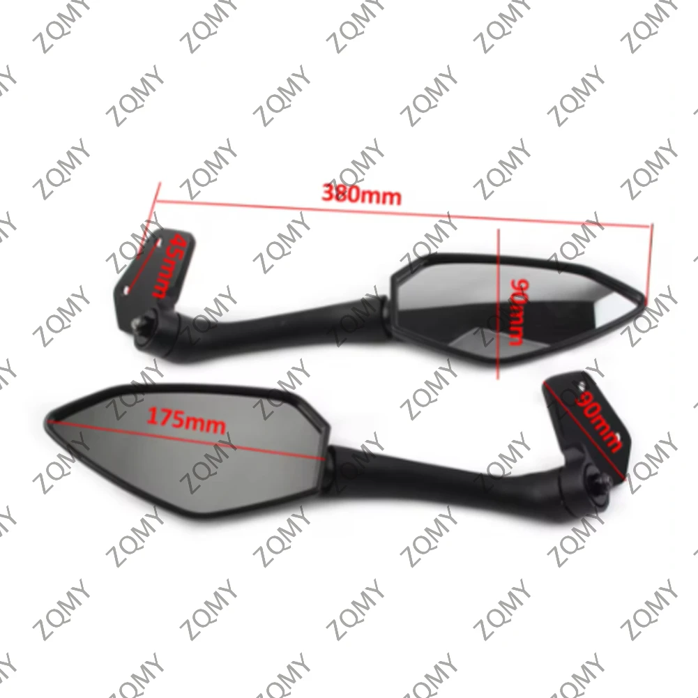 Motorcycle Mirror Motorcycle Mirrors 1 Pair Motorcycle Rearview Mirror For CFMOTO 250SR CF250-6-6A