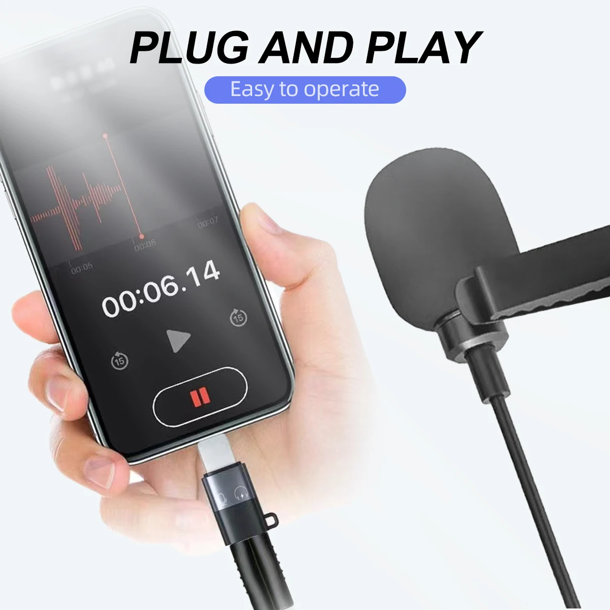Wired Headset Converter OTG For IOS Female to Type C Male Adapter For Xiaomi Huawei POCO USBC to For IOS Earphone Audio AUX