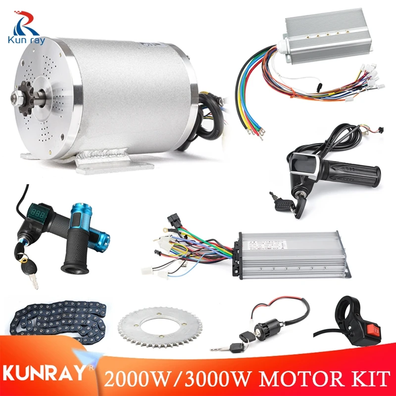 48V 2000W Electric Bicycle Brushless Motor Controller For Scooter & E-bike 