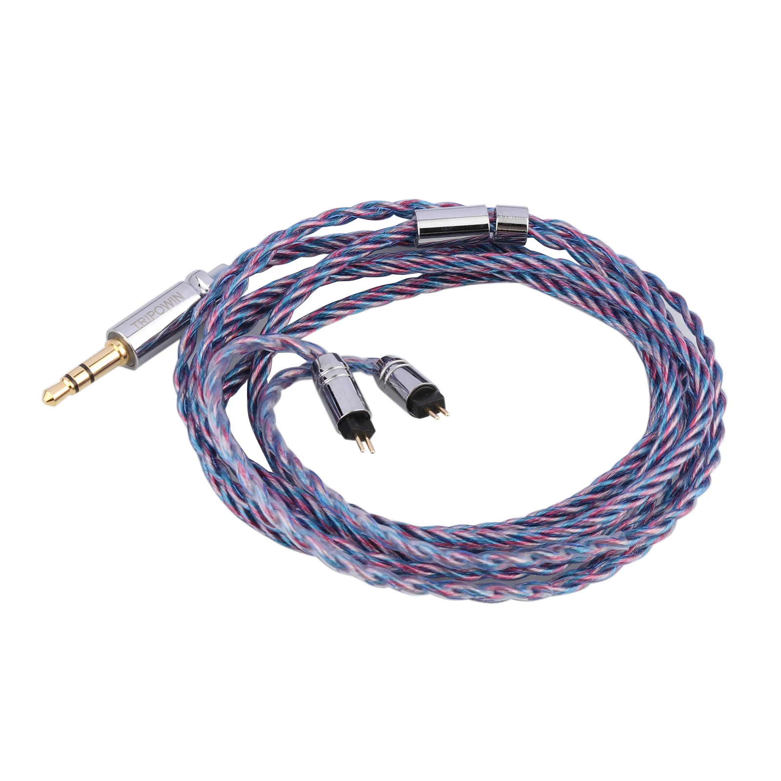 Cable Iem Linsoul Tripowin Zonie De 2 M De Largo, 16 Núcleos, Chapado