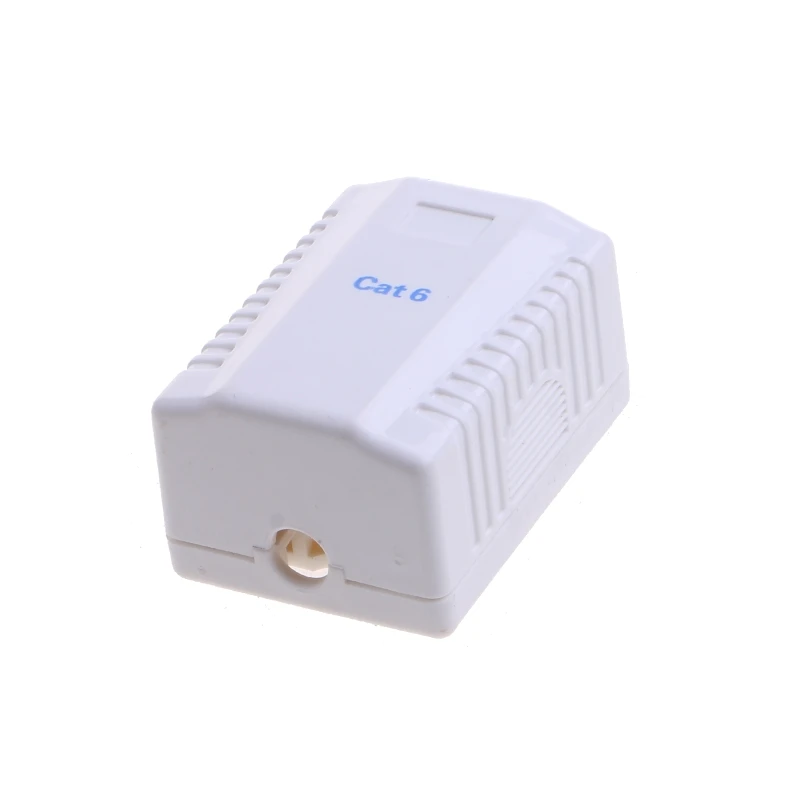 Cat6 RJ45 키스톤 잭 슬림 프로파일, 이더넷 벽면 잭 펀치 다운 커넥터 U4LD