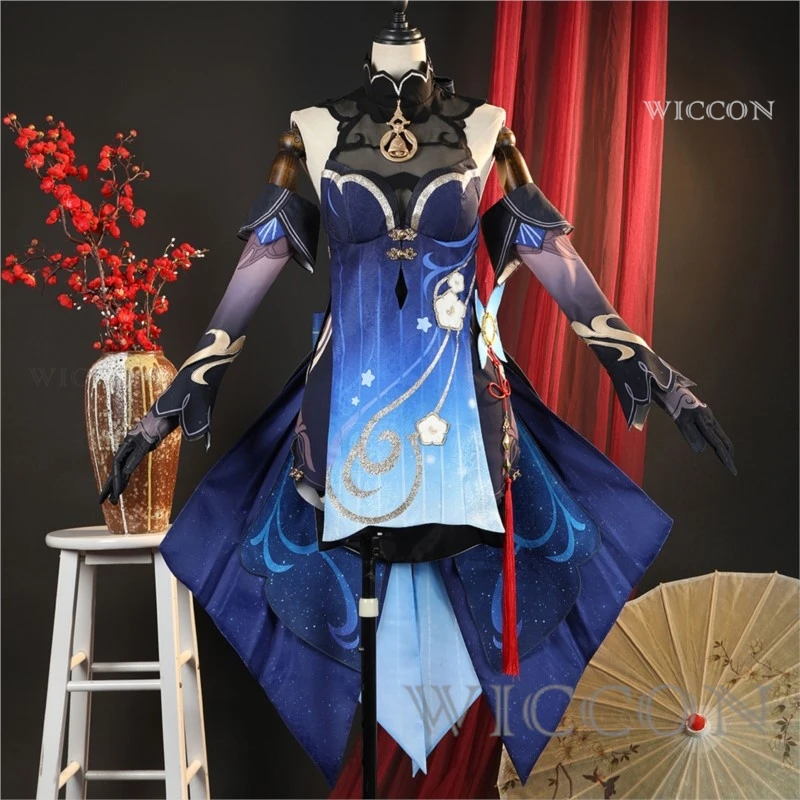 

Ganyu New Outfit Cosplay Costume Genshin Impact Cosplay Twilight Blossom Gan Yu Full Set Cosplay Outfit Uniform High Quality