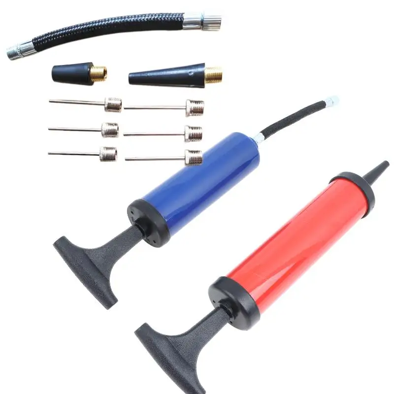 New 5/10Pcs Ball Inflator Portable Multifunctional Ball Pump With Needle And Nozzle For Football Basketball Volleyball Swimming