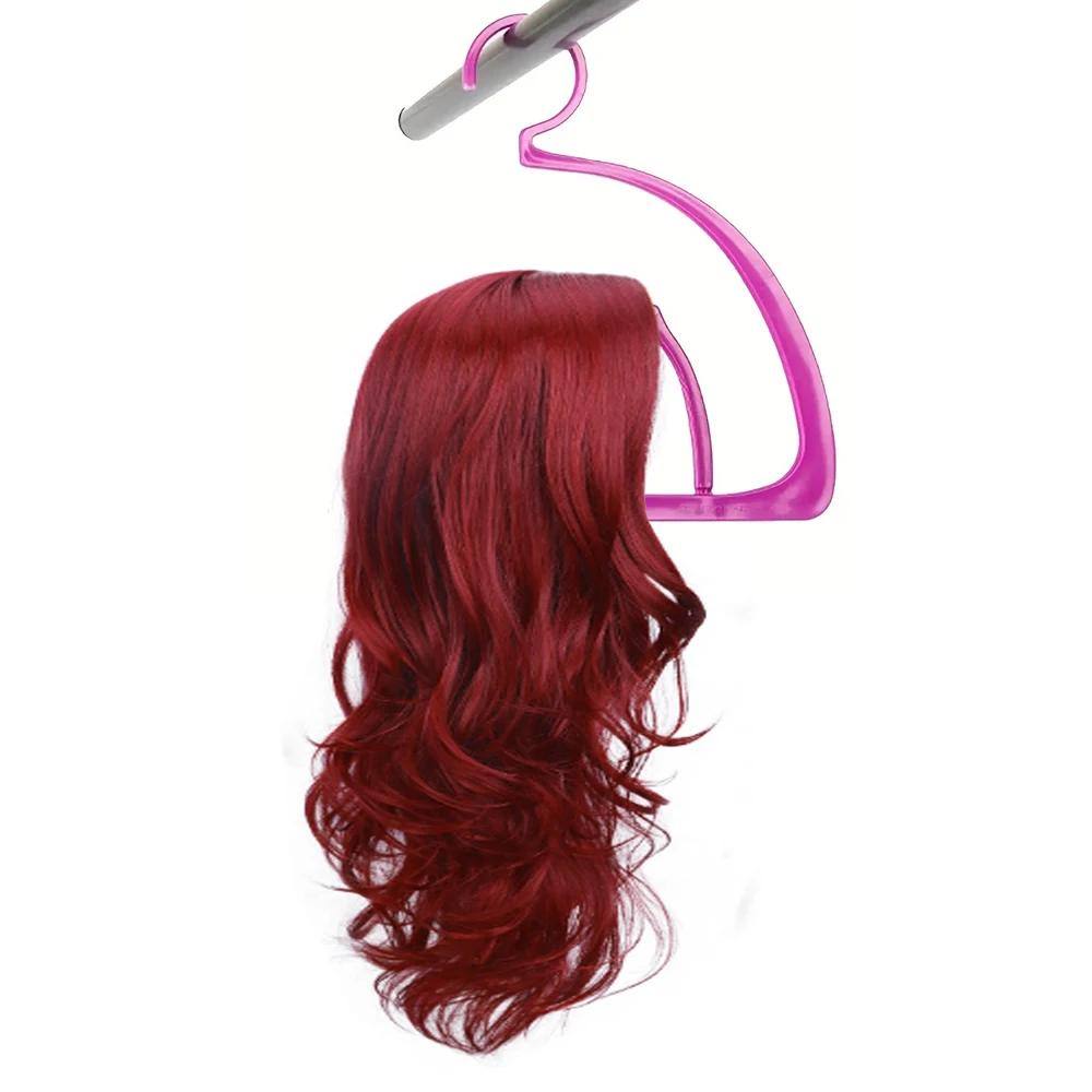 

Top Wig Hanger For Multiple Wigs Multifunctional Adjustable Wig Stands Plastic Hat Display Wig Head Holders 1Pcs/Lot
