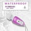 1PC Color random Portable Mini Massage Tiny Stress Relief Electronic Key-Chain Ring Full Body Massager Bath Accessories vibrate 1