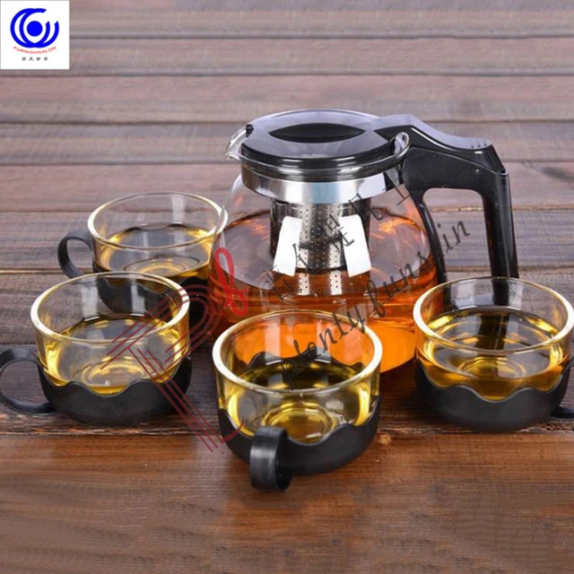 Buy Wholesale China Heat Resistant Glass Teapot, Microwave And