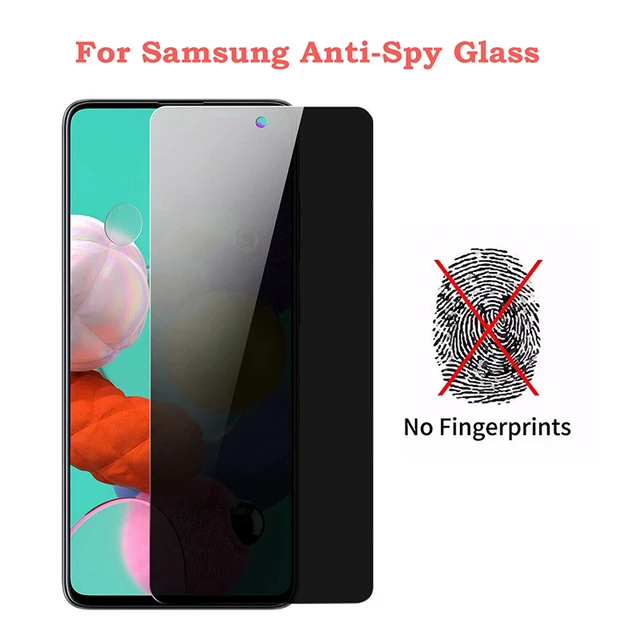 Protecteur d'écran de confidentialité pour Samsung, verre de protection anti-espion pour Galaxy A15, A35, A55, A05, A14, A24, A35, A54, A12, A13 Film 2