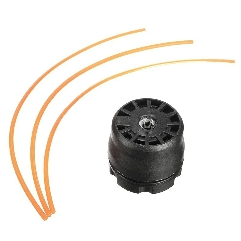 Quick Installation of Portable Line Trimmer Head for Gasoline Brush Cutter