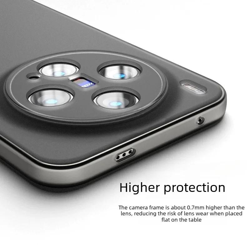 Luxury Translucent Soft TPU Magnetic Phone Case with Full Protection