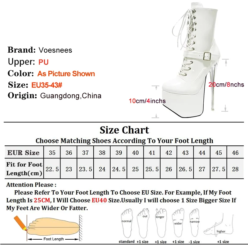 Women's Boots 19CM Trend Patent Leather Inside Zipper ANKLE Boots High Heel Sexy Stiletto Women Shoes Clear Heels Lady Shoes