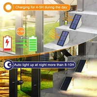 Solar Pathway Lights Waterproof Upgraded Walkway Landscape Outdoor Driveway Auto On/Off Lights for Yard Lawn Patio 2