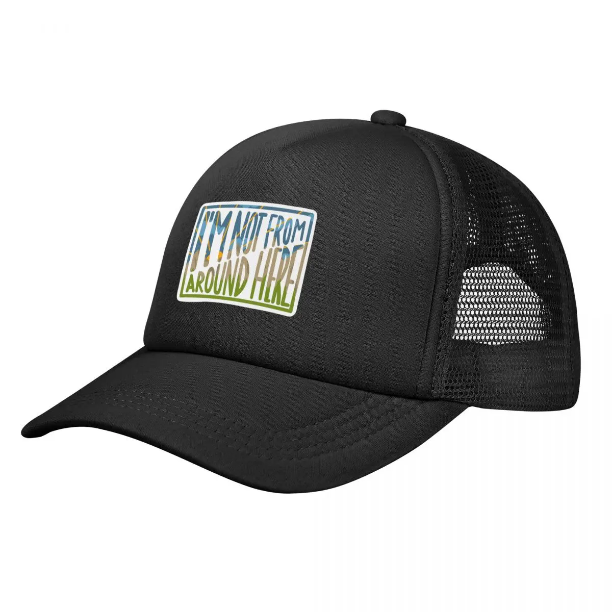 

I’m not from around here Baseball Cap Rugby Rave Golf Hat Women Caps Men's