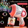 Automatic Large Rocket Bubble Gun Dinosaur 68 Holes Bubbles Machine Gun Launcher Shape Blower Soap Outdoor Toys For Kids Gift 2