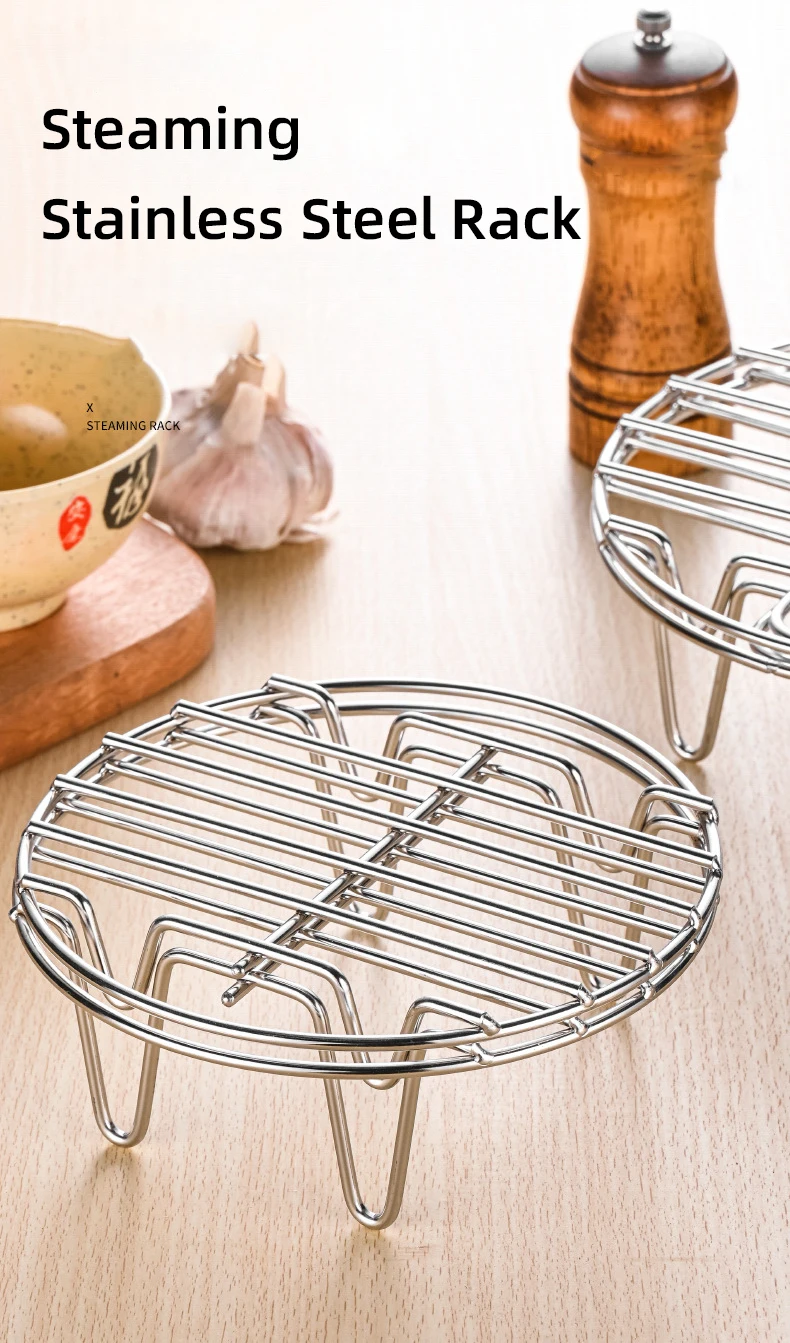 Description Picture 2 of itemMicrowave Oven Empty Grid Stainless Steel  BBQ High Chassis Fried Shelf Bracket Air Fryer Kitchen Cooker Accessories Barbecue