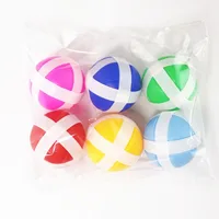 12PCS random suction cup stick target ball outdoor sport receive game throwing catch ball children parent-child interactive toy 6