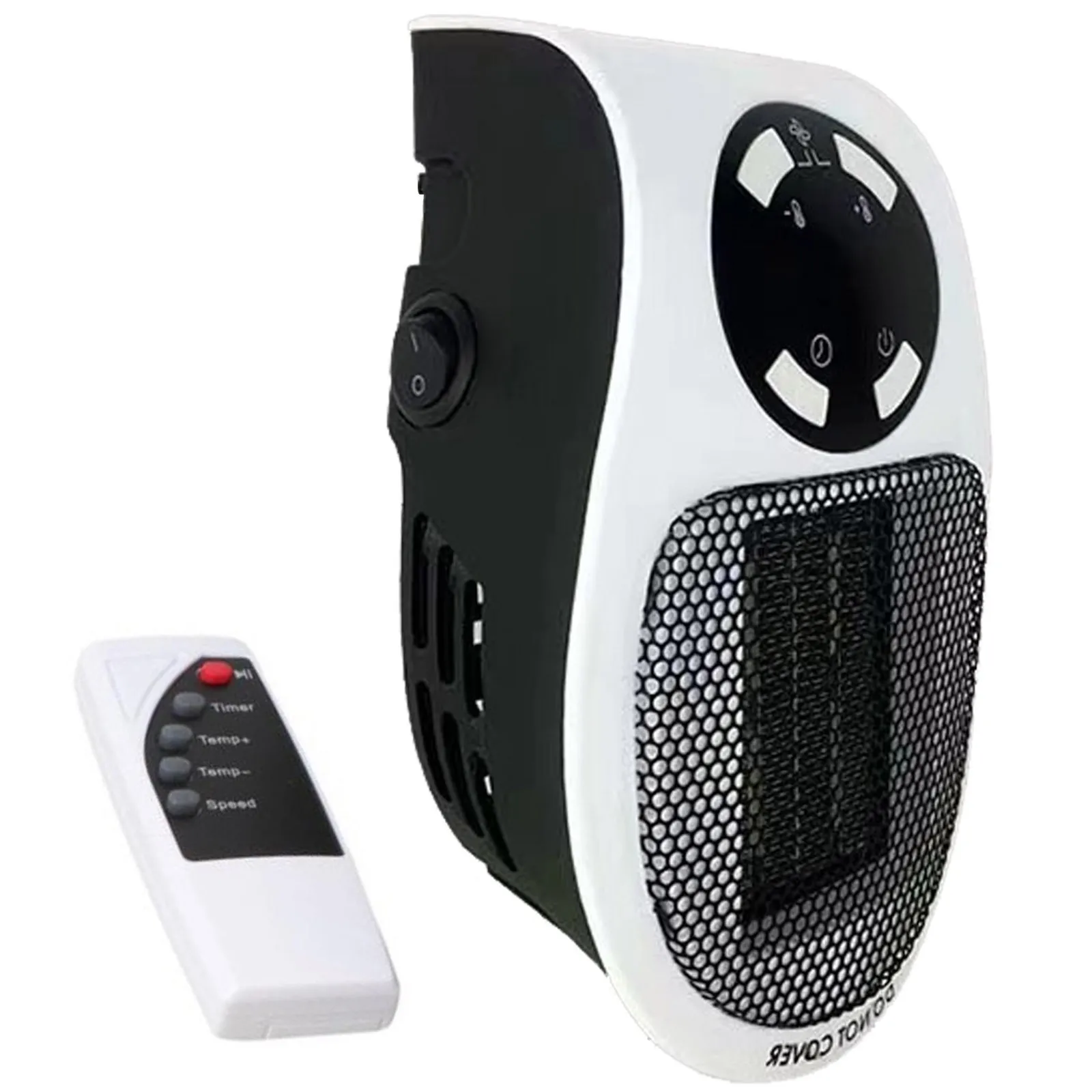 500W Fan Heater Electric Heater Ceramic Fan 3 Modes Safe Energy Saving Quiet Room Thermostat For Indoor Office Bedroom electric heating fan