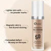 Waterproof Color Change Foundation Korean Makeup Base Full Coverage Concealer CC Cream Brighten Face Skin Tone Liquid Foundation