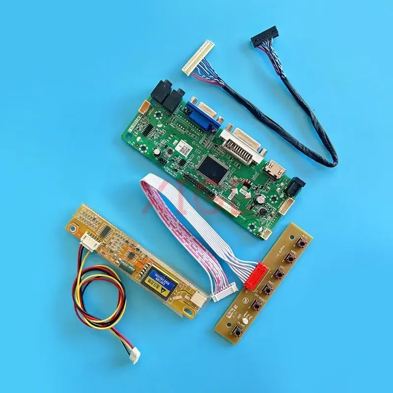 

Плата контроллера для LTN141AT02 LTN141AT03 MNT68676, плата драйвера 30Pin, LVDS, VGA, DVI, ЖК-монитор, совместимый с HDMI, 1280*800, комплект «сделай сам», 1CCFL