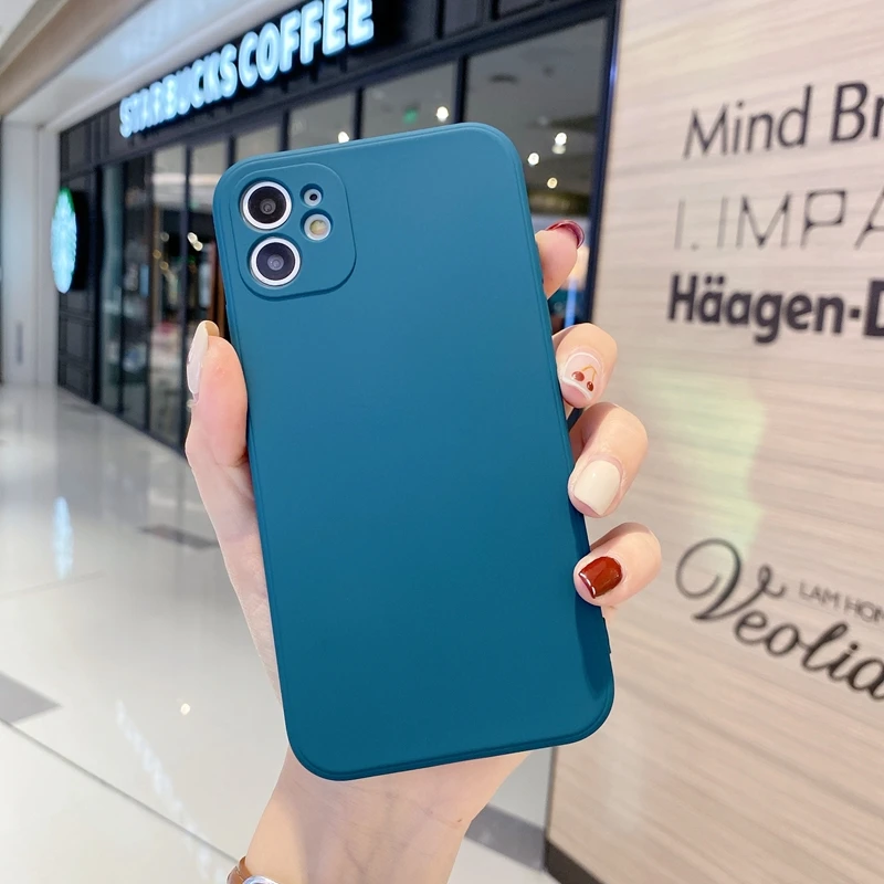 Premium Silicone Phone Case with Camera Protection