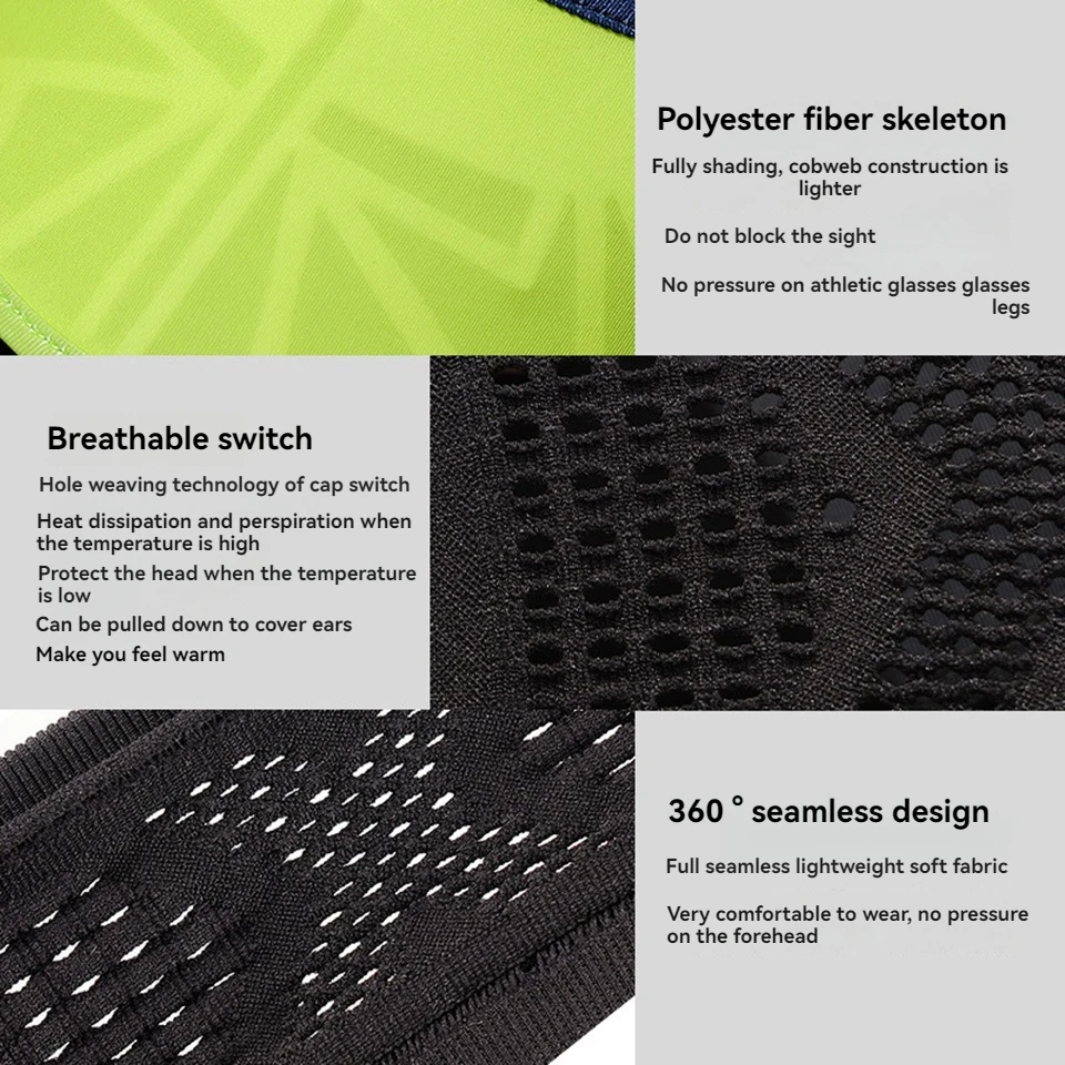 GTUBIKE Cooling Stretch Visor Sweatband 5