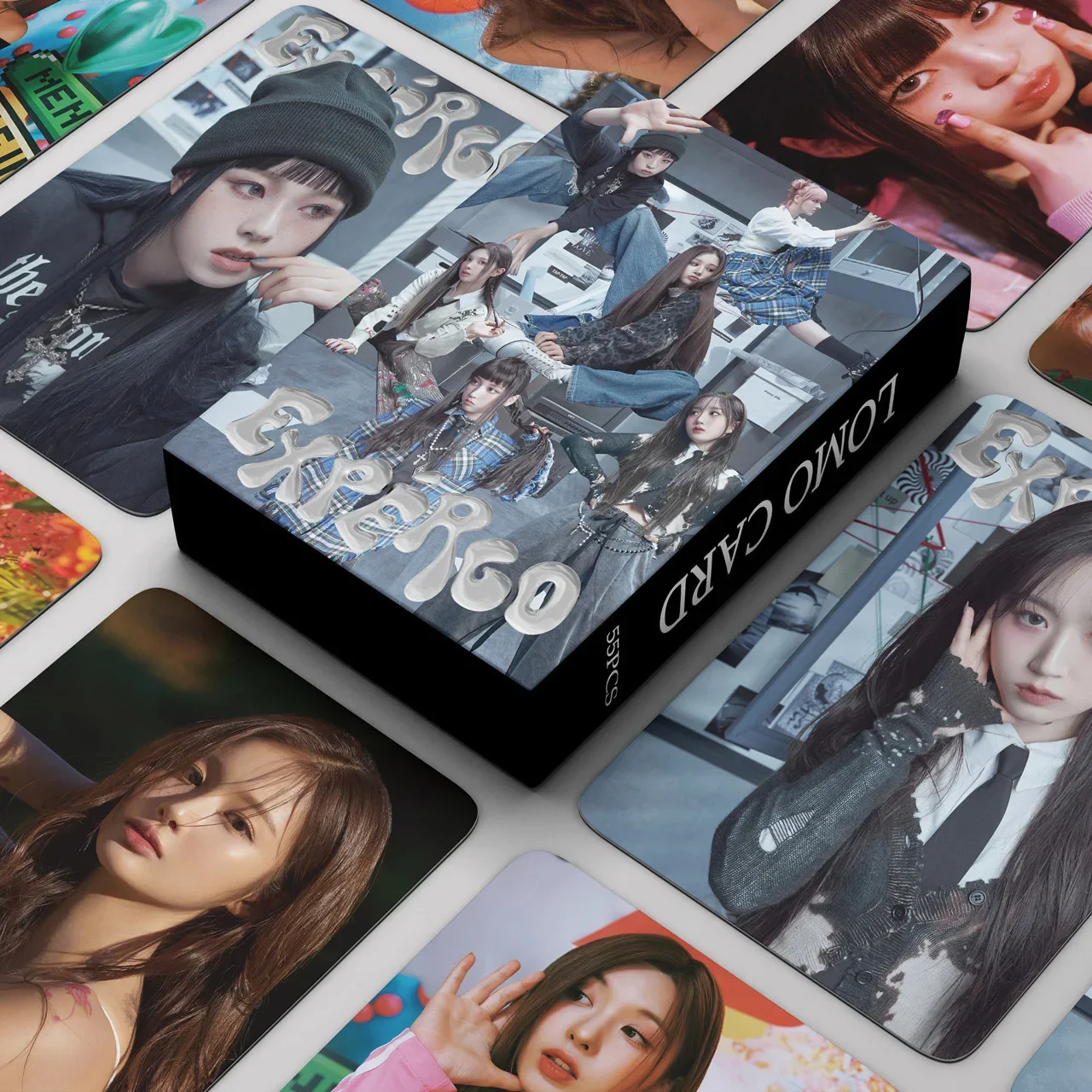 

Новинка, альбом Kpop, 55 шт./набор, фотокарточки NMIXX ENTWURF AD juer, альбом, ломо-карточки, NMIXX, фотокарточки, лилия хэвон, Kpop, подарок для девочек
