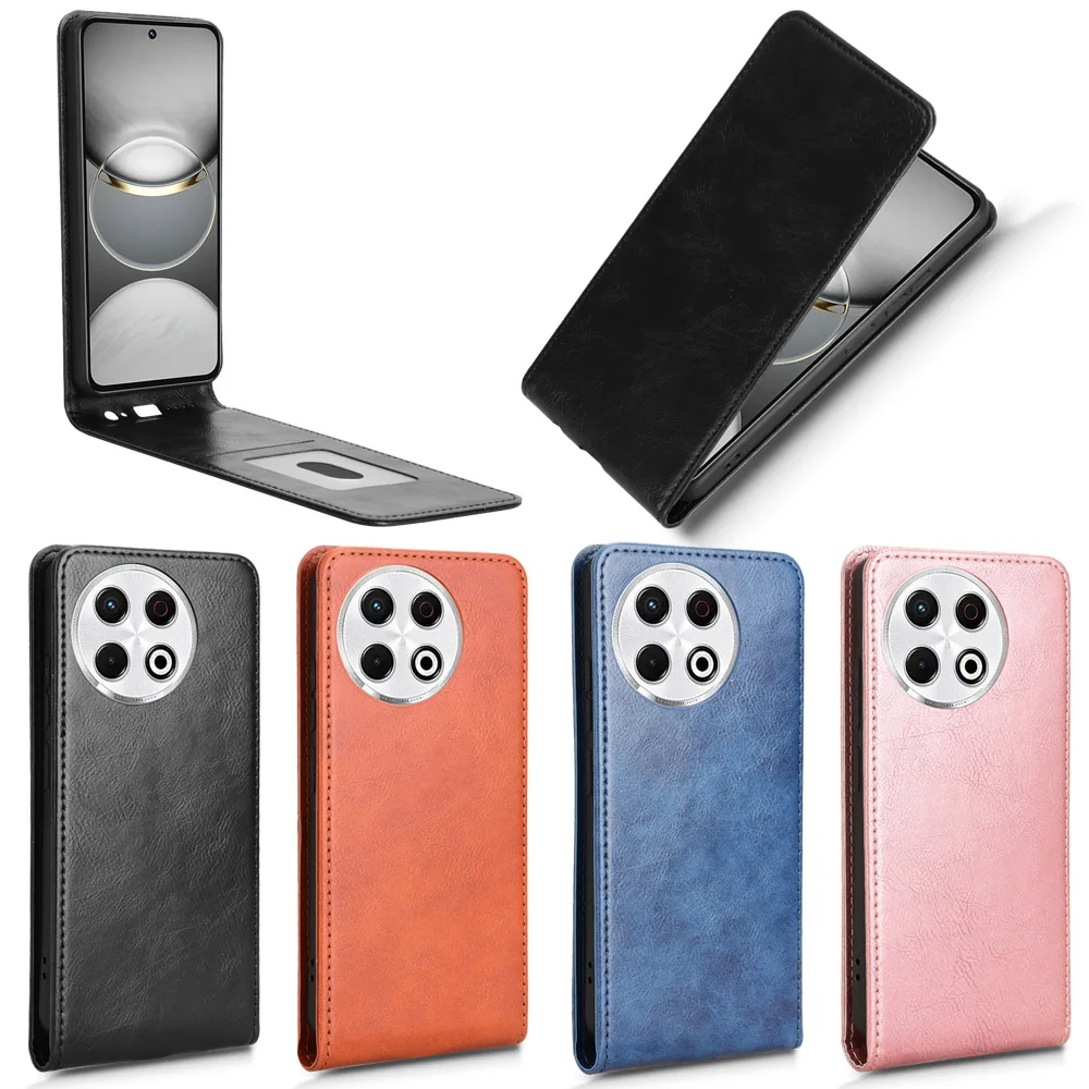 Luxury Retro Leather Flip Case with Card Holder