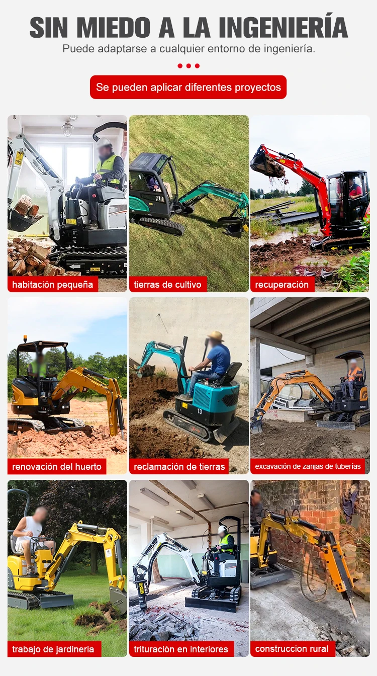 S4e4333c13d244e77b2a8892b75863c7ae 1 Ton Mini koparka gąsienicowa Auger mały koparka wymiana fabryczna cena na sprzedaż 1.2 Ton Bagger CE EPA producent porcelany