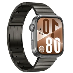 Premium Titanium Strap - Adjustable Bracelet Wristband - Huawei Fit 3 (H)