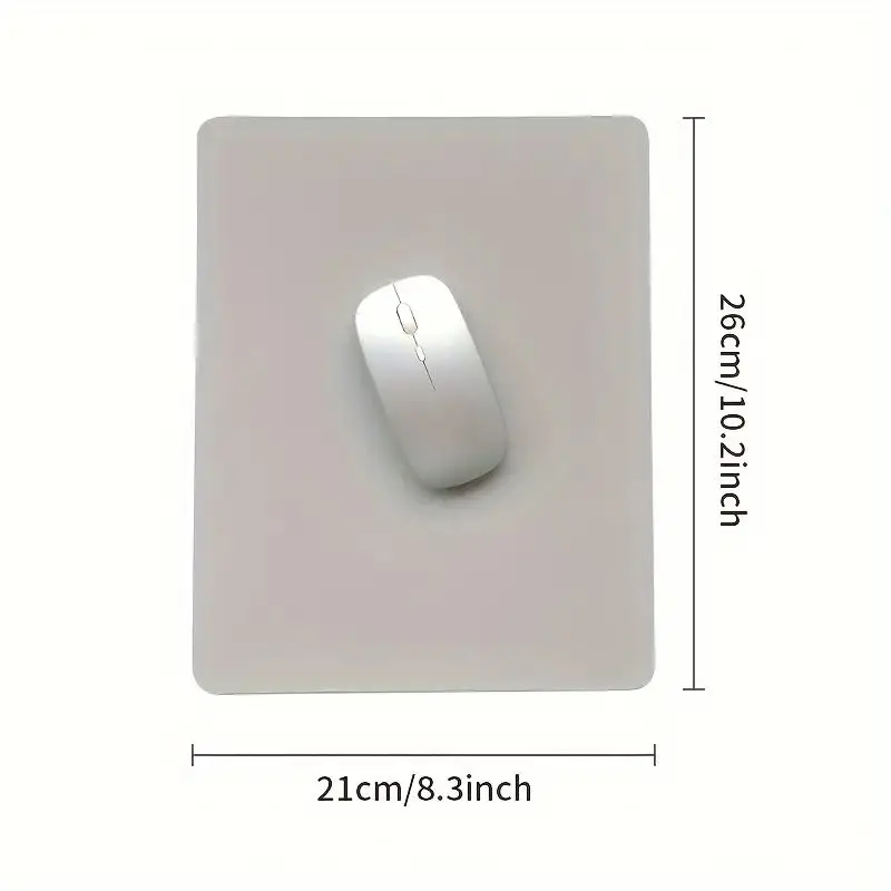 Artificial Leather Mouse Pad Solid Color Simple Fashion Office Mouse Pad Home Office Students 2