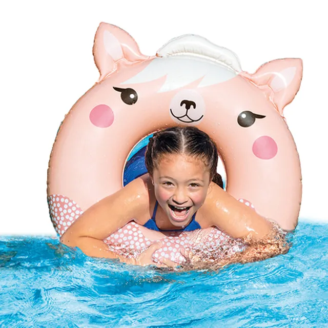 Adult Swimming Ring Adult Thick Iatable Pool Floating Ring Underarm Leak-proof Summer Outdoor Beach Party Buoy Endless Fun 2