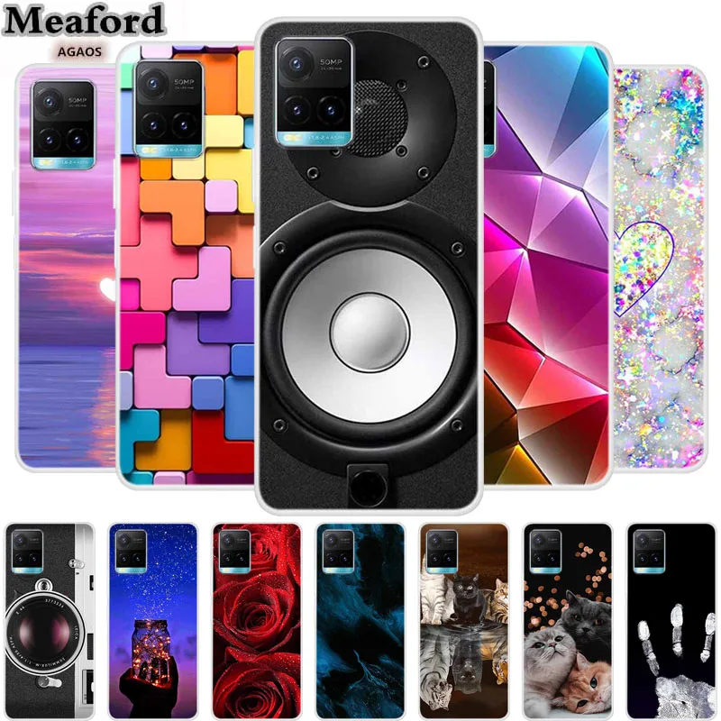 Luxury TPU Soft Silicone Back Cover Case - Shockproof Coque with Love Cartoon Design, New