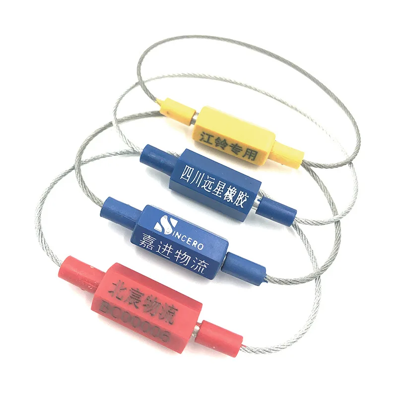 Descartáveis Selos De Fio De Segurança, Chumbo