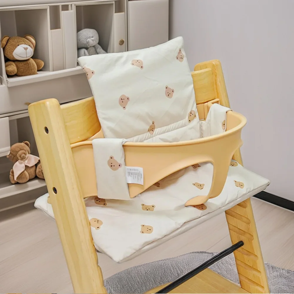 Baby Dining Chair Animals Cushion Anti-cold Non-slip Cartoon Cushion Baby Dining Chair Accessories