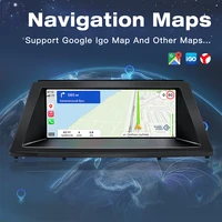 Autoradio Linux 8,8 pouces pour BMW X5 E70 X6 E71 E72 CCC CIC, CarPlay sans fil, Android Auto, Bluetooth, lecteur multimédia vidéo 4