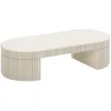 Furniture Bella Cream Oval, coffee table 1
