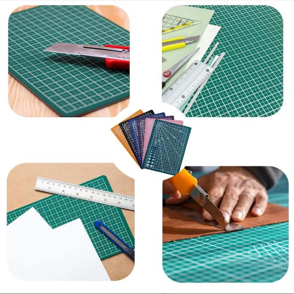 Cutting Mat 1PC A5 Cutting Mat Professional Double-sided Durable Cutting Mat Suitable for Paper Cutting Sewing Engraving cutting mat