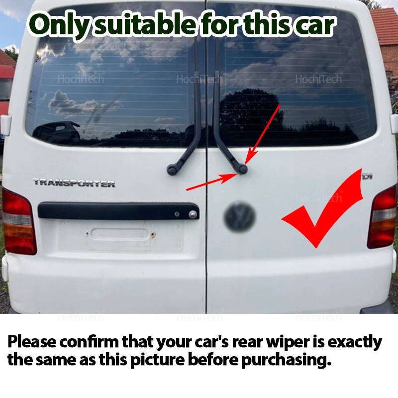 Rear Windshield Windscreen Washer Wiper Arm Nut Cover Cap for Volkswagen VW Transporter Caravelle T5 2003-2015 7H0955435 3