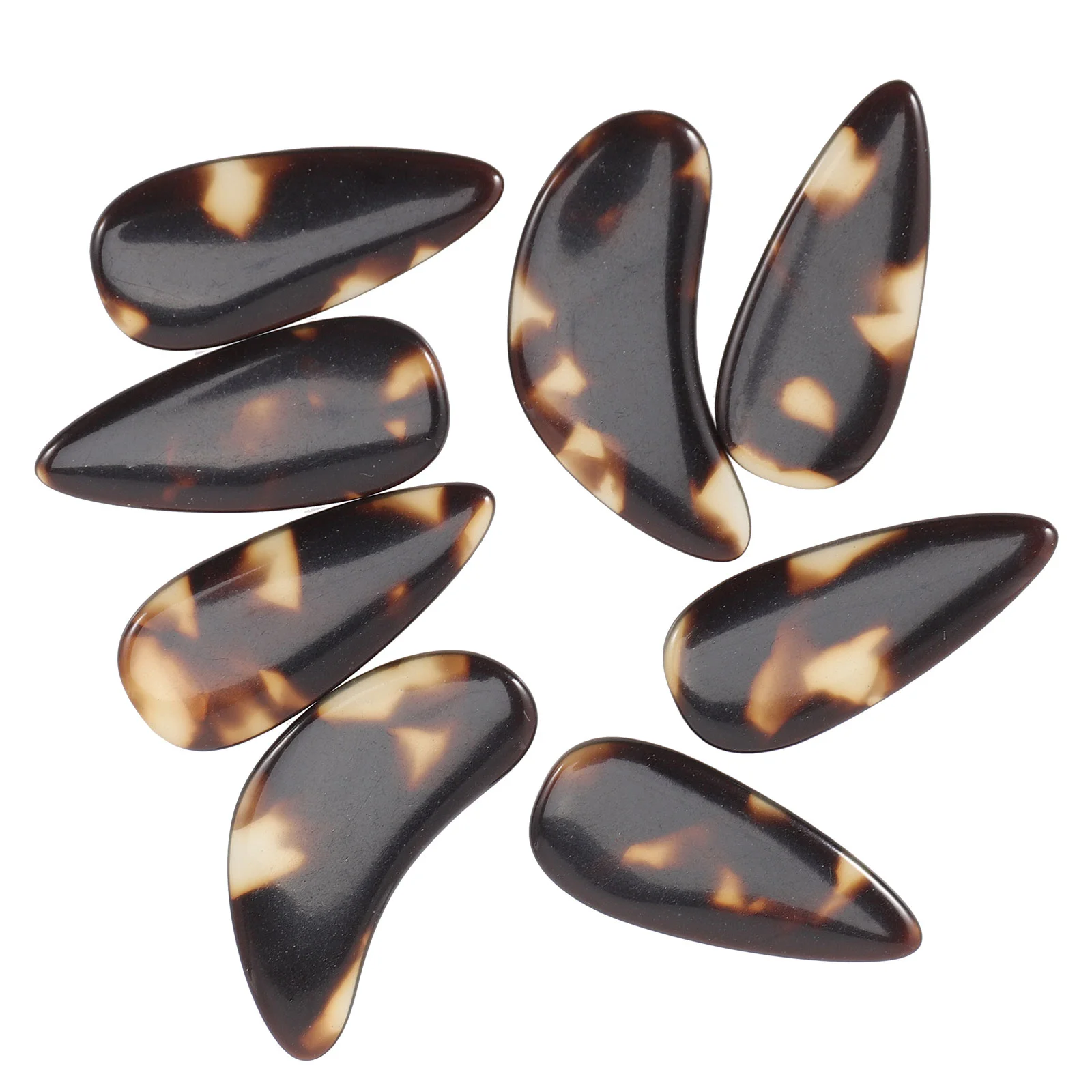 

8 Pcs Guzheng Nails Covers Fingertip Protectors Thumb Picks Chinese Fake for Plastic Musical Instrument Child