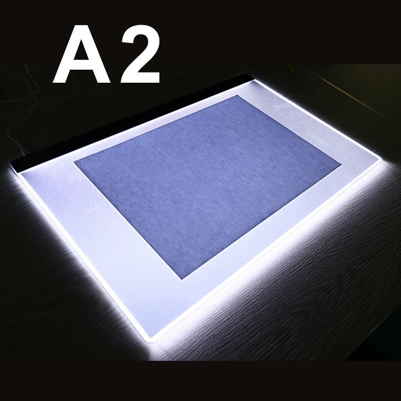 60x40cm)A2 Diamond Painting LED Light Pad Kit,LED Artcraft Tracing Light  Table,DIY Dimmable Light Brightness Board