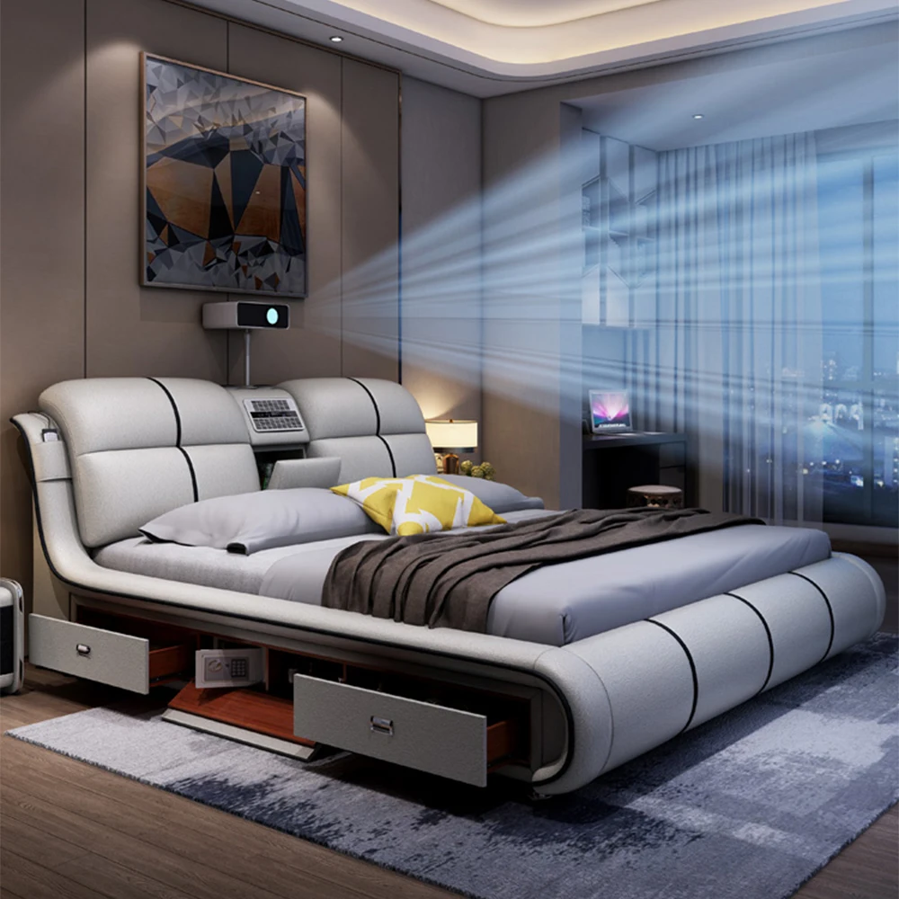 MANBAS Multifunctional Bed Tech Smart Ultimate Beds TATAMI Massage