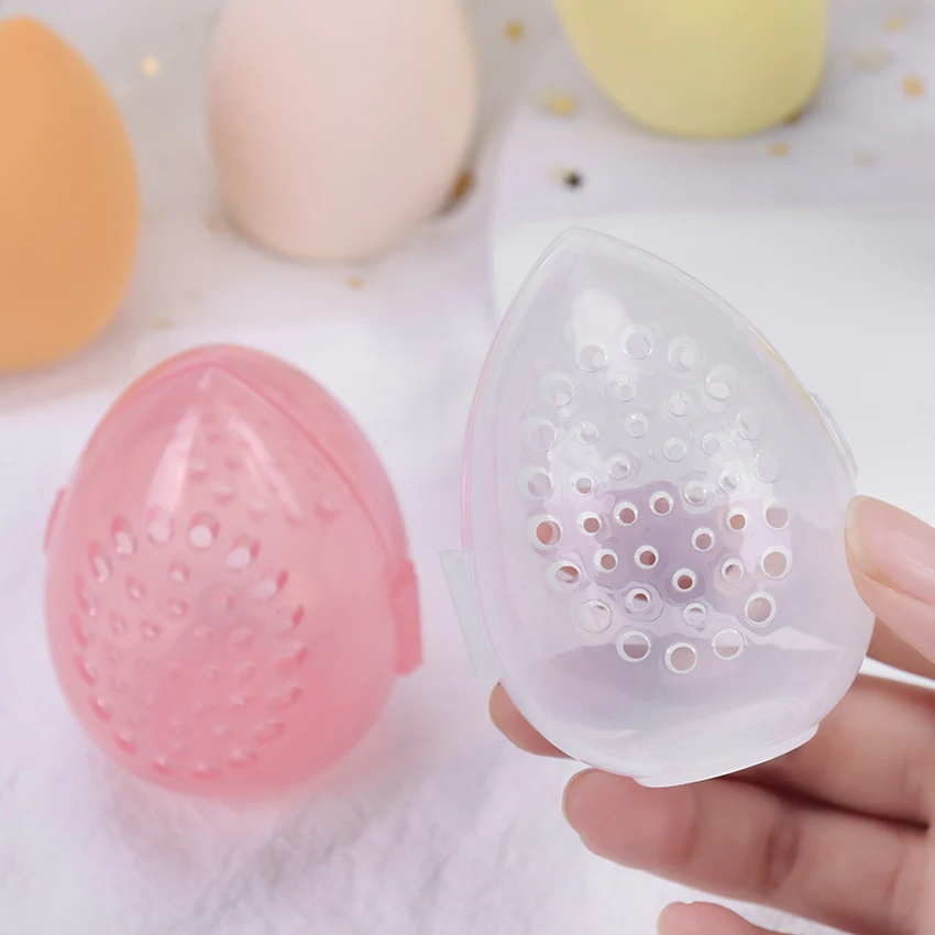 2PCS Beauty Sponge Stand Storage Case Makeup Puff Holder Multihole