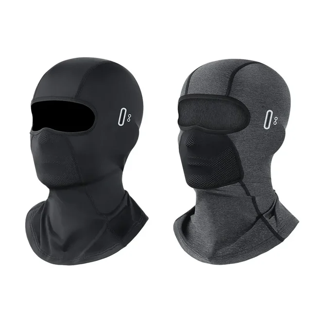 Cagoule de moto respirante avec protection UV pour l'été, masque facial à trous pour hommes et femmes, séchage rapide, idéal pour l'hiver et le ski 1