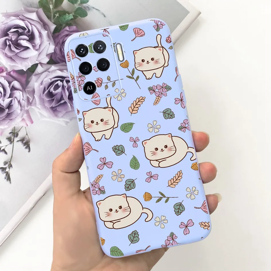 Cute Painted Soft Silicone Phone Case - Colorful Design s