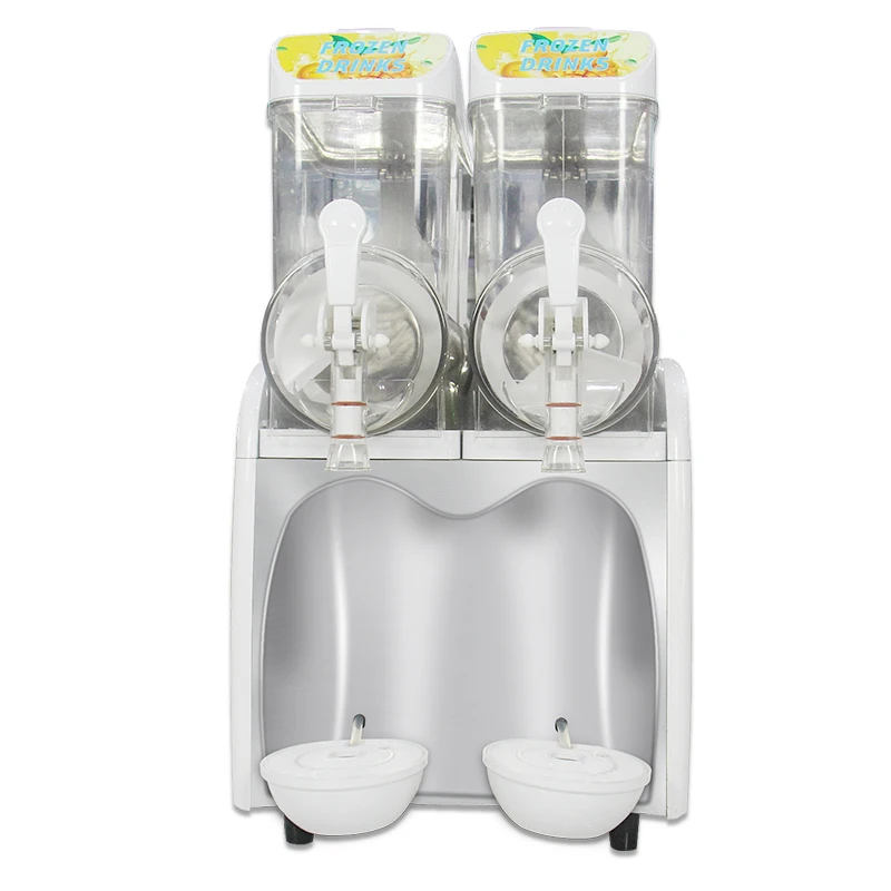 

2 Bowl Cheap Price Commercial Cold Drink Dispenser Granita Puppy Slush Ice Machine Slush Machine For Sale
