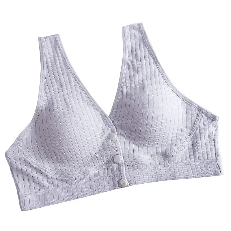 Cotton Maternity Nursing Bras Pregnant Breastfeeding Pregnancy Women Underwear Breast Feeding Bra Soutien Gorge Allaitement 3